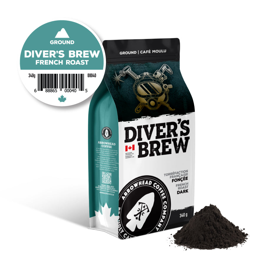 French Roast Dark Coffee - Divers Brew