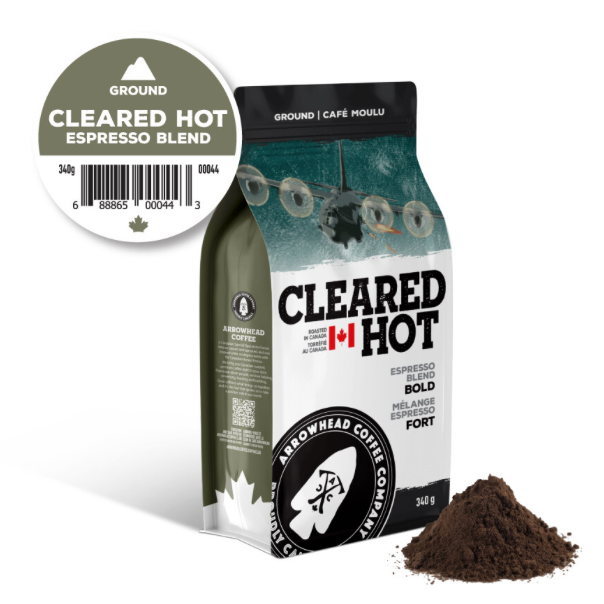 Espresso Blend Coffee - Cleared Hot | ARROWHEAD COFFEE COMPANY