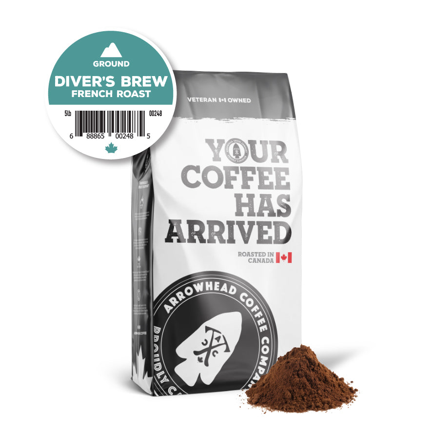 French Roast Dark Coffee - Divers Brew