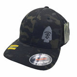 ACC Black Multi Cam FlexFit Hat