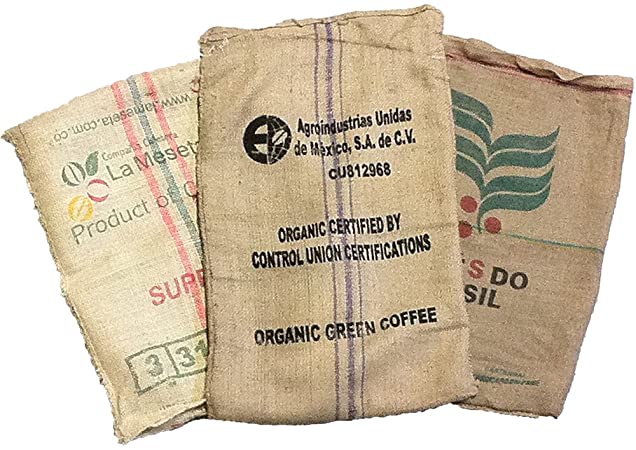 Burlap Coffee Bags (4 pack)